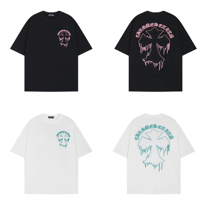 Chrome Hearts T-shirt【DX29】夏季短
